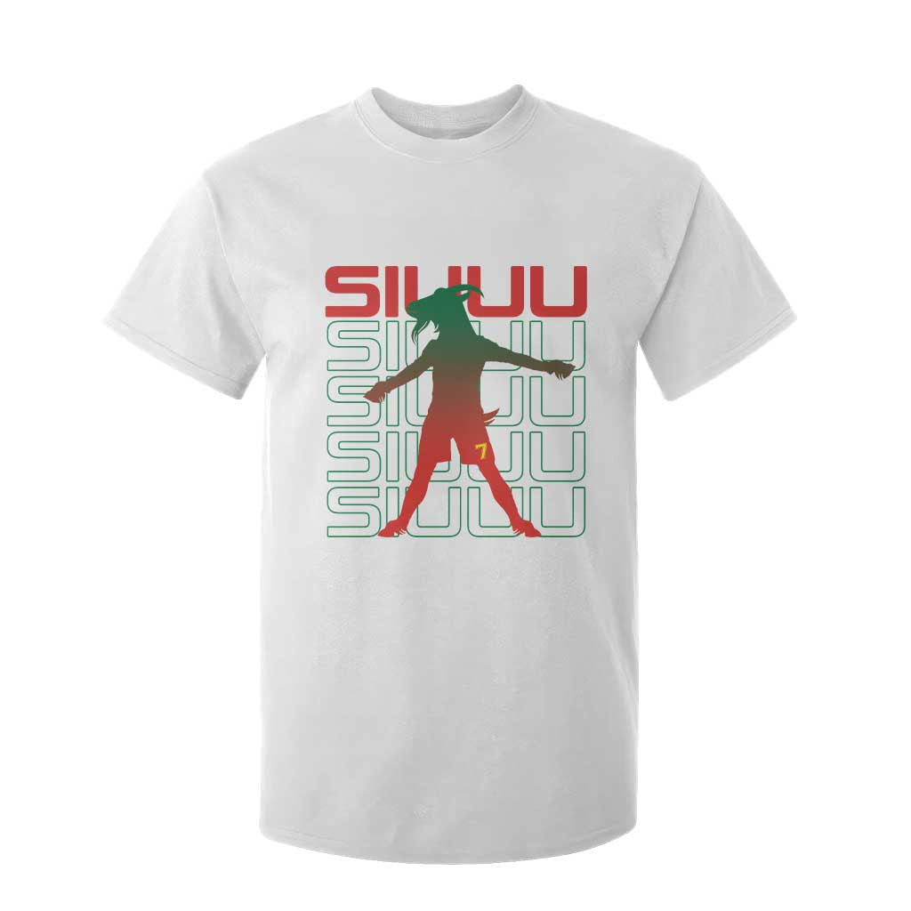 Funny Siuuuu T Shirt For Kid Iconic Goal Shout Soccer Lover Gift TS12 White Print Your Wear