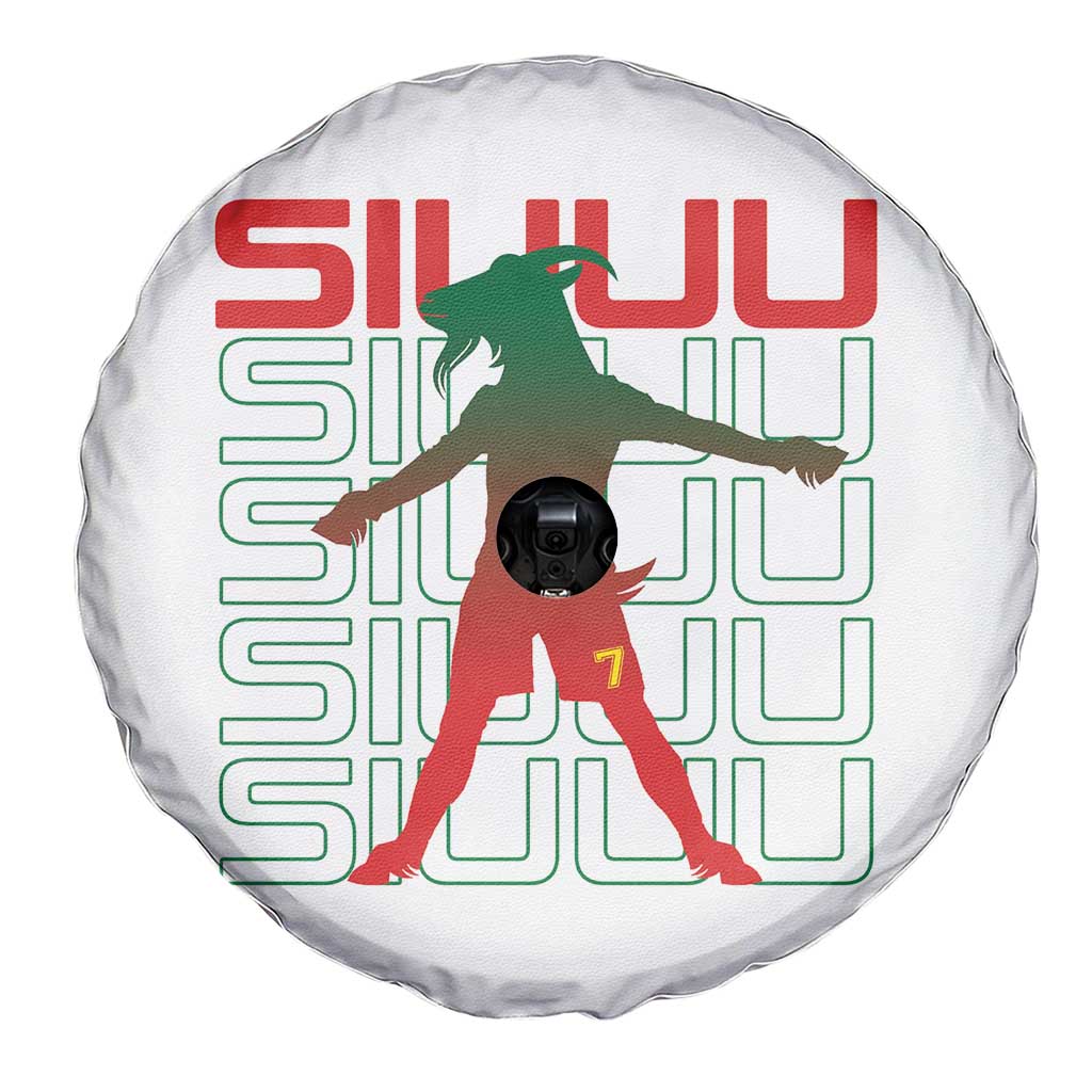 Funny Siuuuu Spare Tire Cover Iconic Goal Shout Soccer Lover Gift TS12 Print Your Wear