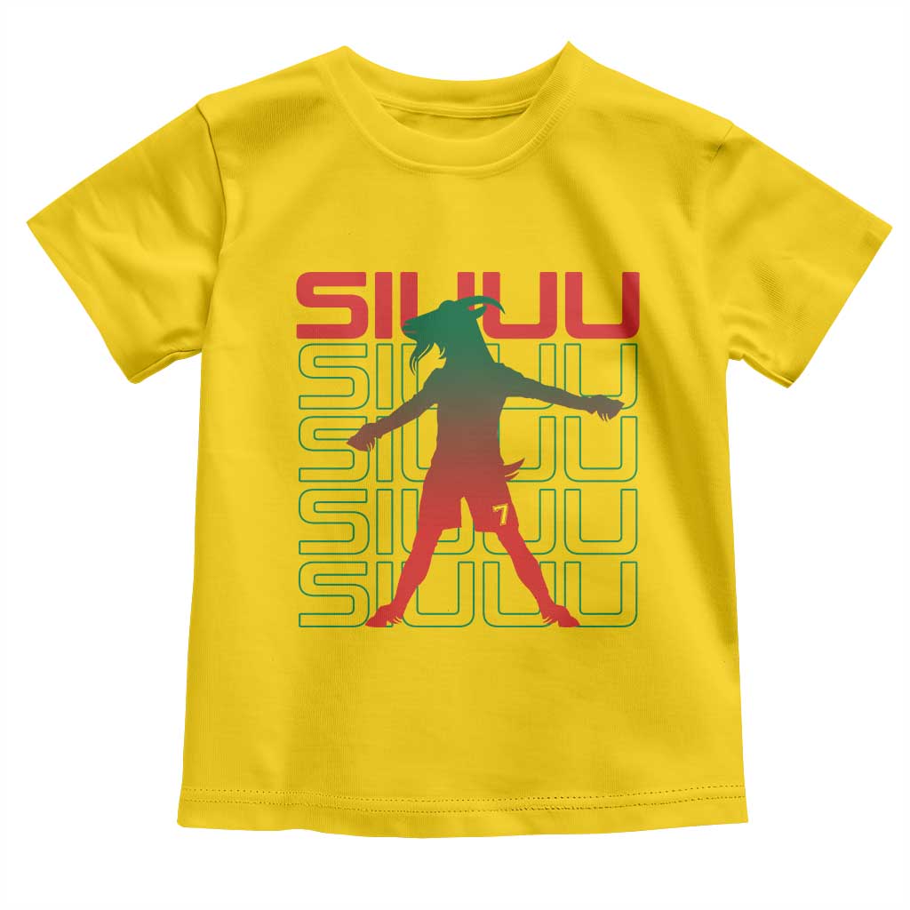 Funny Siuuuu Toddler T Shirt Iconic Goal Shout Soccer Lover Gift TS12 Daisy Print Your Wear