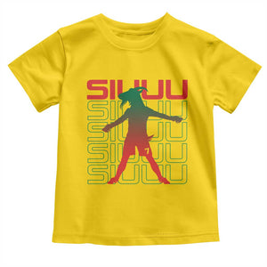 Funny Siuuuu Toddler T Shirt Iconic Goal Shout Soccer Lover Gift TS12 Daisy Print Your Wear