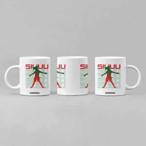 Funny Siuuuu Coffee Mug Iconic Goal Shout Soccer Lover Gift TS12 Print Your Wear