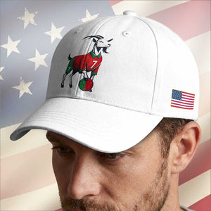 Number Seven Soccer GOAT Siuuuu Celebration Baseball Cap TS12 Print Your Wear