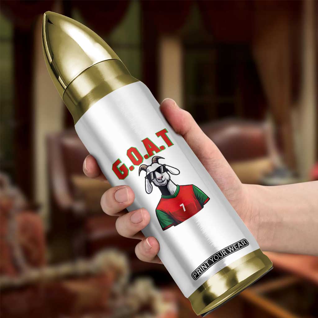 Siuuuu Goat Soccer Celebration Bullet Tumbler Gift For Fans TS12 Print Your Wear