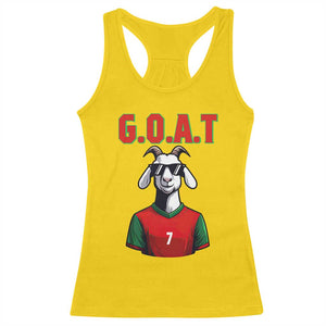 Siuuuu Goat Soccer Celebration Racerback Tank Top Gift For Fans TS12 Daisy Print Your Wear