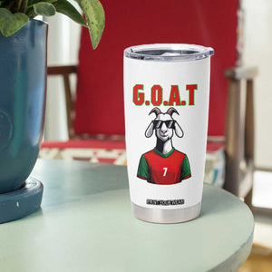 Siuuuu Goat Soccer Celebration Tumbler Cup Gift For Fans TS12 Print Your Wear