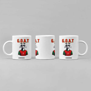Siuuuu Goat Soccer Celebration Coffee Mug Gift For Fans TS12 Print Your Wear
