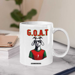 Siuuuu Goat Soccer Celebration Coffee Mug Gift For Fans TS12 Print Your Wear