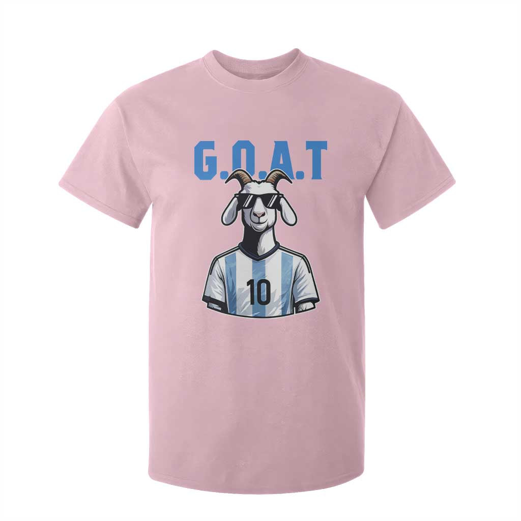 The Goat Of Soccer Number Ten T Shirt For Kid Gift For Fans TS12 Light Pink Print Your Wear
