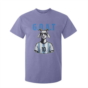 The Goat Of Soccer Number Ten T Shirt For Kid Gift For Fans TS12 Violet Print Your Wear