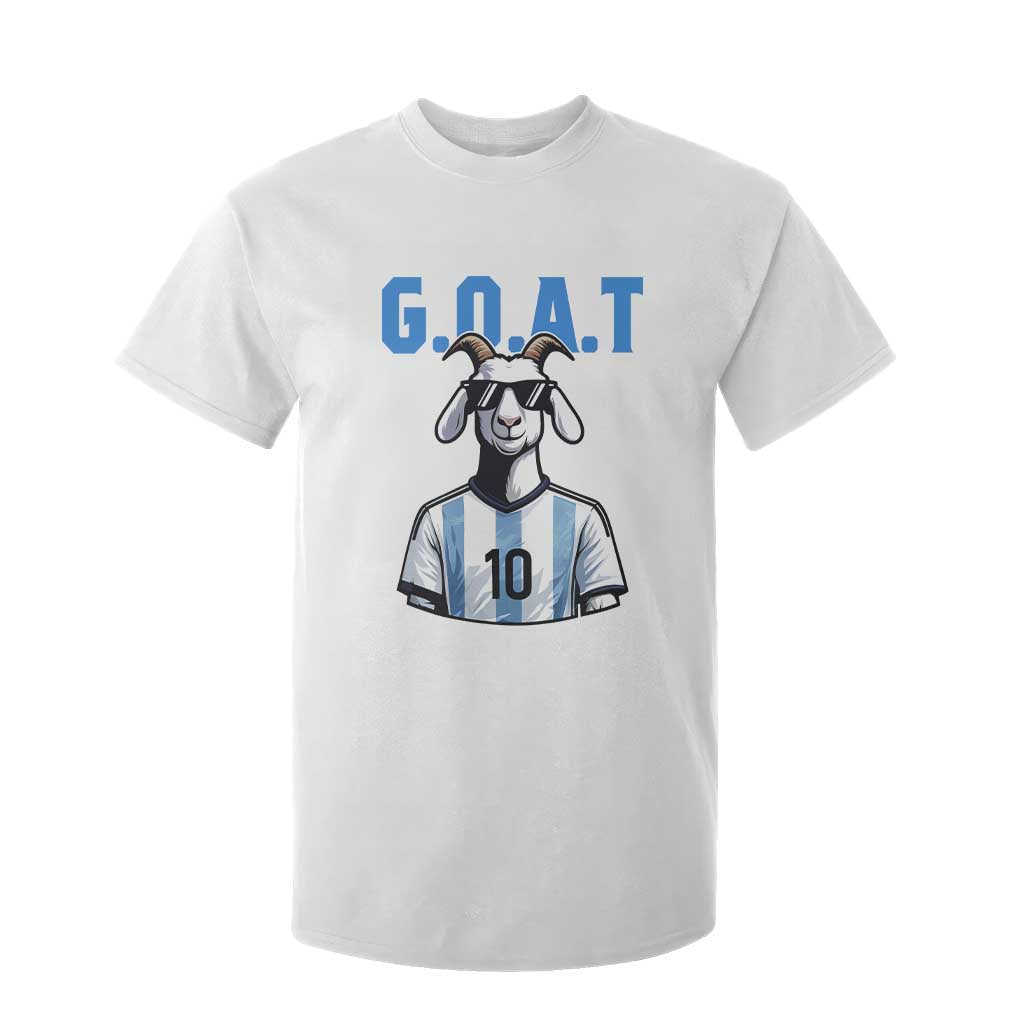 The Goat Of Soccer Number Ten T Shirt For Kid Gift For Fans TS12 White Print Your Wear