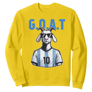 The Goat Of Soccer Number Ten Sweatshirt Gift For Fans TS12 Daisy Print Your Wear