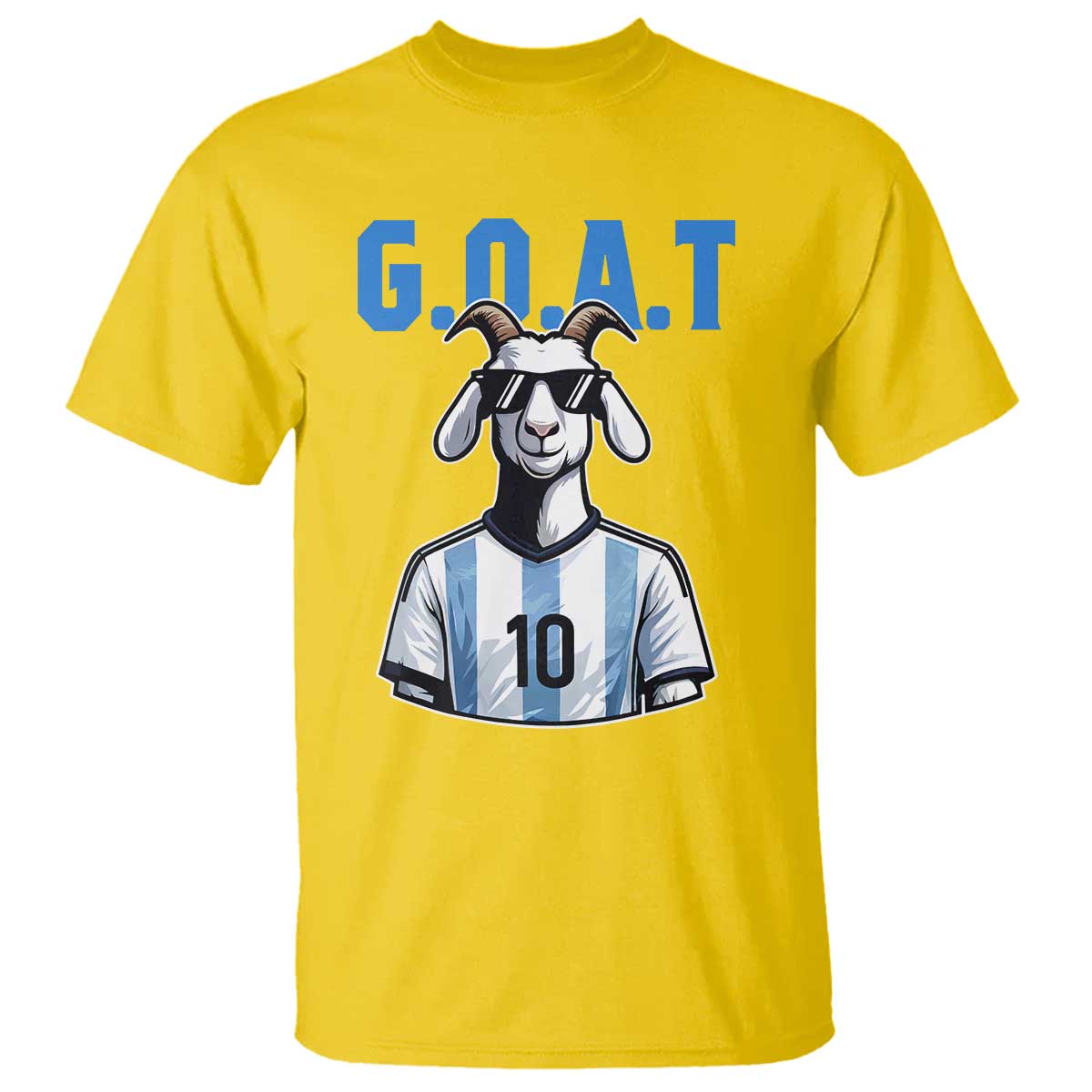 The Goat Of Soccer Number Ten T Shirt Gift For Fans TS12 Daisy Print Your Wear