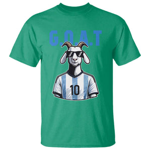 The Goat Of Soccer Number Ten T Shirt Gift For Fans TS12 Irish Green Print Your Wear