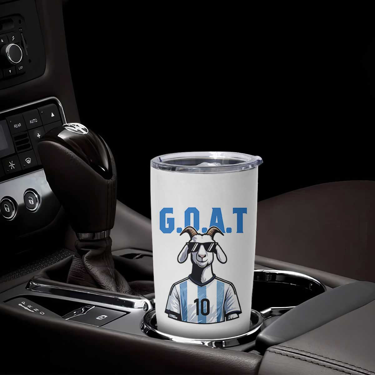 The Goat Of Soccer Number Ten Tumbler Cup Gift For Fans TS12 Print Your Wear