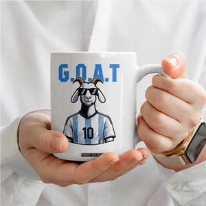 The Goat Of Soccer Number Ten Coffee Mug Gift For Fans TS12 Print Your Wear