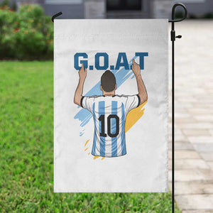 Legendary Number 10 Garden Flag Goat Of Soccer Gift For Fans TS12 Print Your Wear