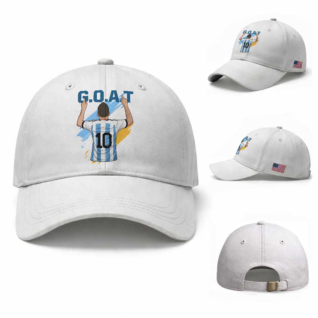 Legendary Number 10 Baseball Cap Goat Of Soccer Gift For Fans TS12 Baseball Cap Universal Fit White Print Your Wear