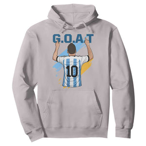 Legendary Number 10 Hoodie Goat Of Soccer Gift For Fans TS12 Ice Gray Print Your Wear