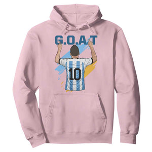 Legendary Number 10 Hoodie Goat Of Soccer Gift For Fans TS12 Light Pink Print Your Wear
