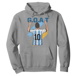 Legendary Number 10 Hoodie Goat Of Soccer Gift For Fans TS12 Sport Gray Print Your Wear