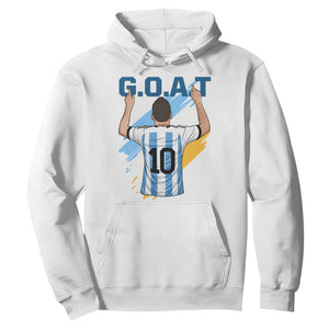 Legendary Number 10 Hoodie Goat Of Soccer Gift For Fans TS12 White Print Your Wear