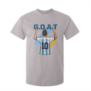 Legendary Number 10 T Shirt For Kid Goat Of Soccer Gift For Fans TS12 Ice Gray Print Your Wear