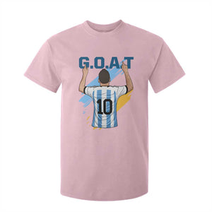 Legendary Number 10 T Shirt For Kid Goat Of Soccer Gift For Fans TS12 Light Pink Print Your Wear