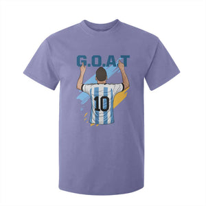 Legendary Number 10 T Shirt For Kid Goat Of Soccer Gift For Fans TS12 Violet Print Your Wear