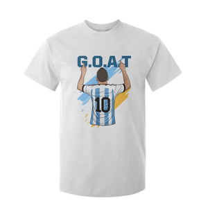 Legendary Number 10 T Shirt For Kid Goat Of Soccer Gift For Fans TS12 White Print Your Wear