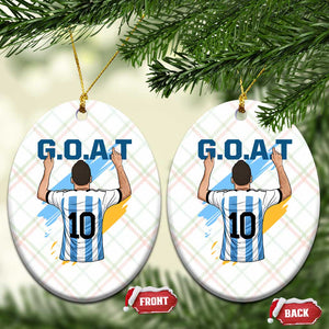 Legendary Number 10 Ceramic Ornament Goat Of Soccer Gift For Fans TS12 Print Your Wear