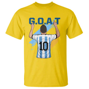 Legendary Number 10 T Shirt Goat Of Soccer Gift For Fans TS12 Daisy Print Your Wear