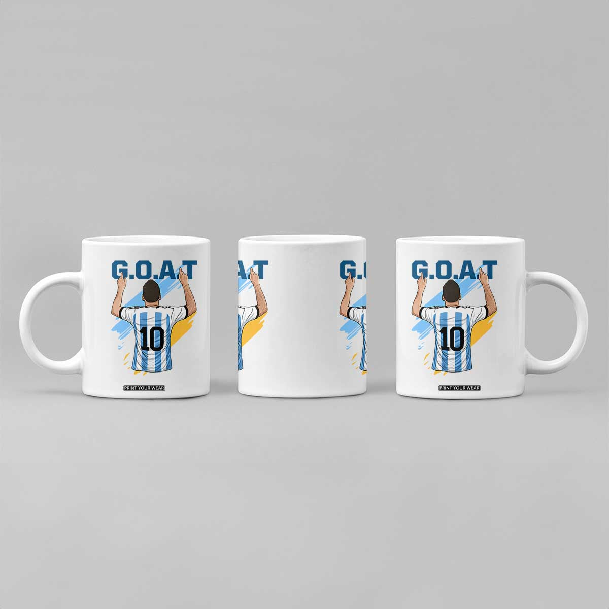 Legendary Number 10 Coffee Mug Goat Of Soccer Gift For Fans TS12 Print Your Wear