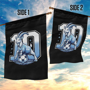 Number Ten The Goat Of Football Fans Garden Flag Soccer Lover Gift TS12 Print Your Wear