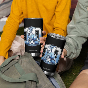 Number Ten The Goat Of Football Fans Tumbler Cup Soccer Lover Gift TS12 Print Your Wear