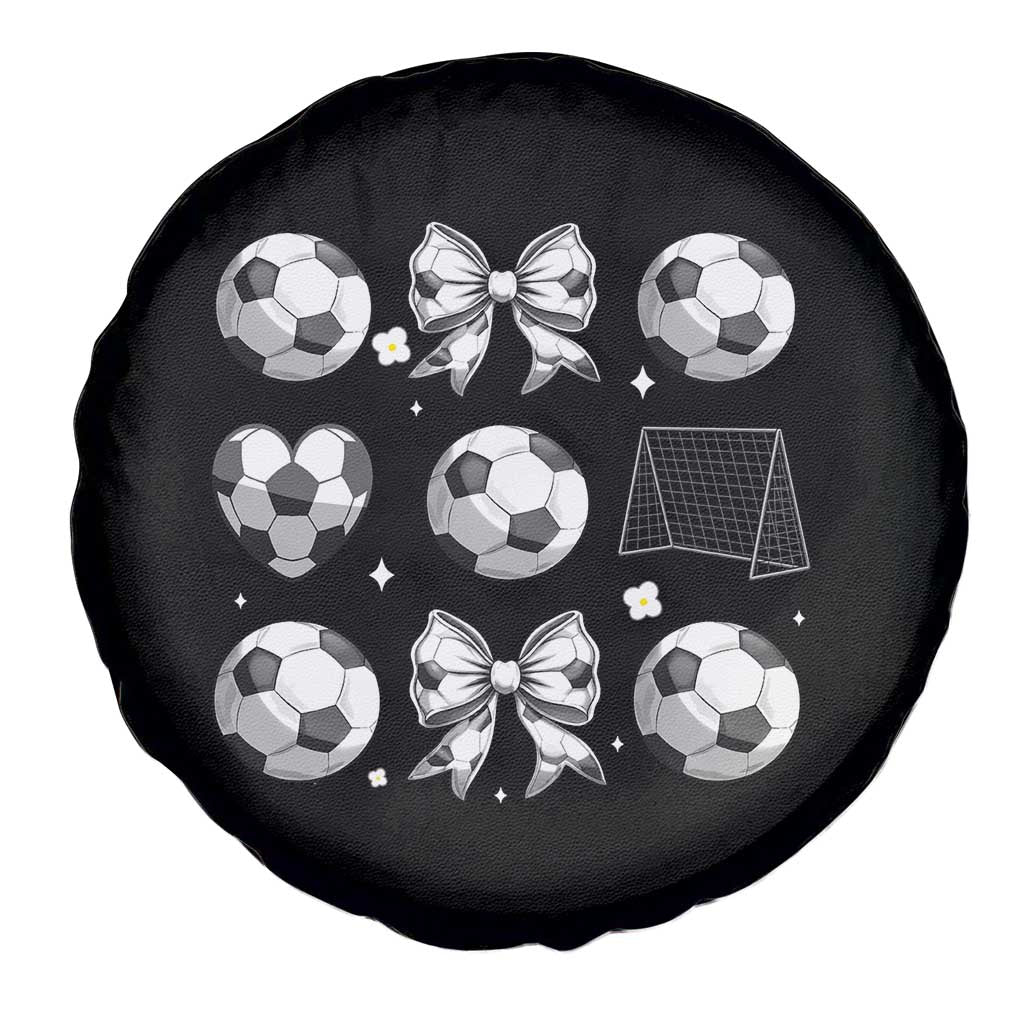 Game Day Coquette Aesthetic Spare Tire Cover Soccer Mom Gifts TS12 Print Your Wear