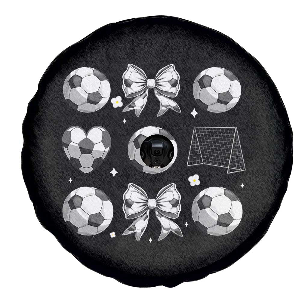 Game Day Coquette Aesthetic Spare Tire Cover Soccer Mom Gifts TS12 Print Your Wear