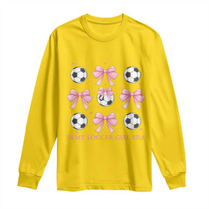 In My Soccer Girl Era Long Sleeve Shirt Funny Football Fan TS12 Daisy Print Your Wear