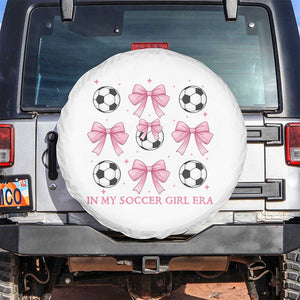 In My Soccer Girl Era Spare Tire Cover Funny Football Fan TS12 No hole Black Print Your Wear