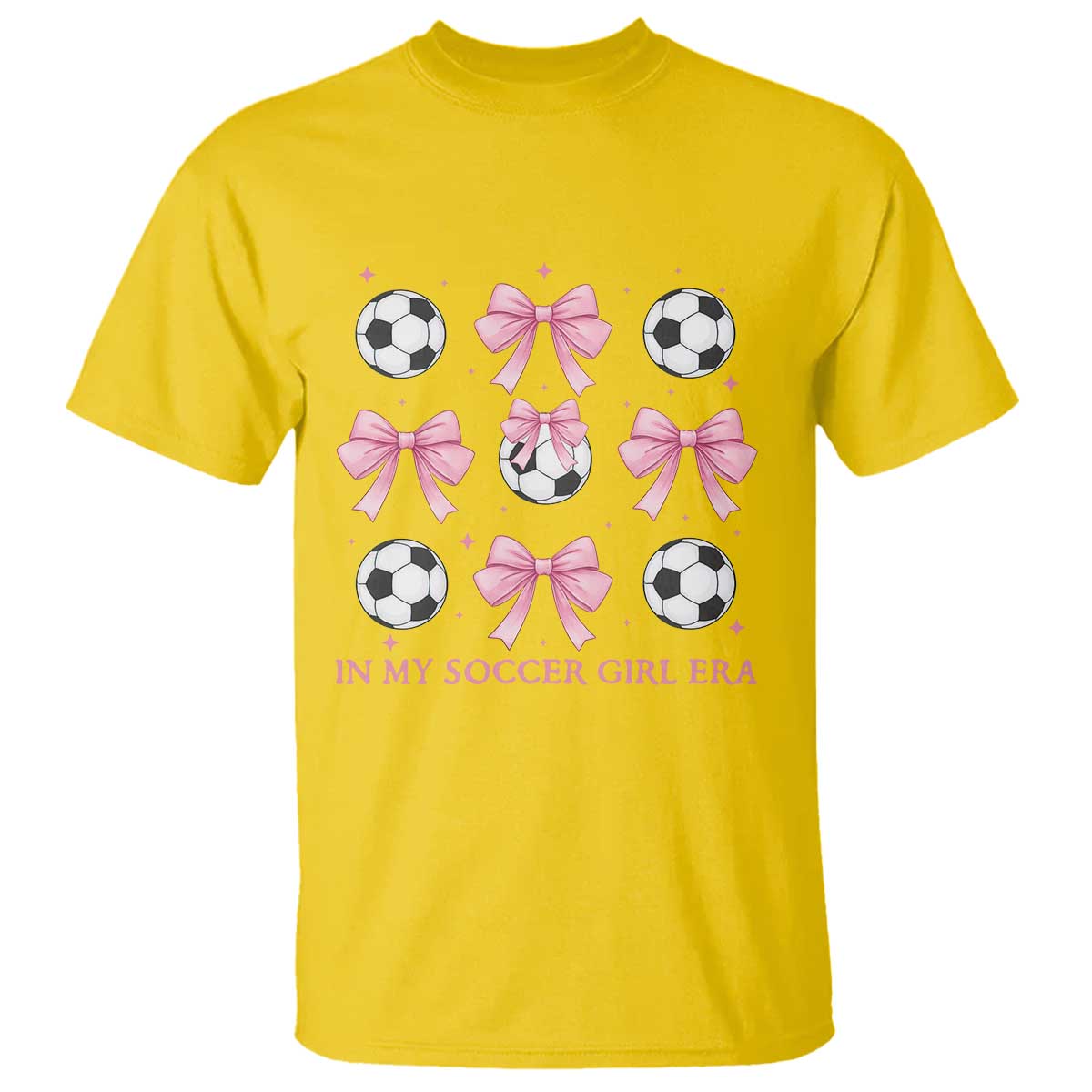 In My Soccer Girl Era T Shirt Funny Football Fan TS12 Daisy Print Your Wear