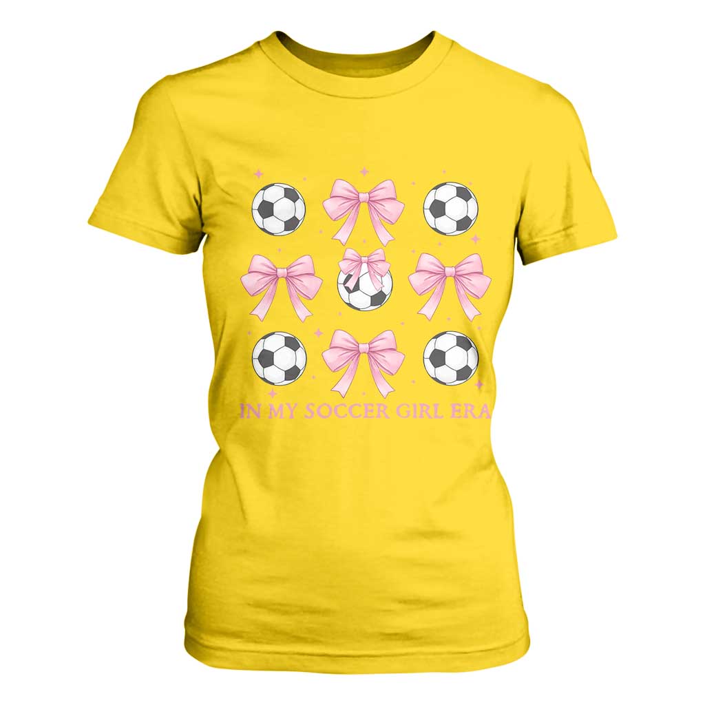 In My Soccer Girl Era T Shirt For Women Funny Football Fan TS12 Daisy Print Your Wear