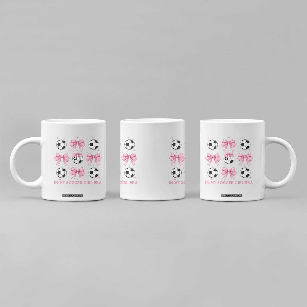 In My Soccer Girl Era Coffee Mug Funny Football Fan TS12 Print Your Wear