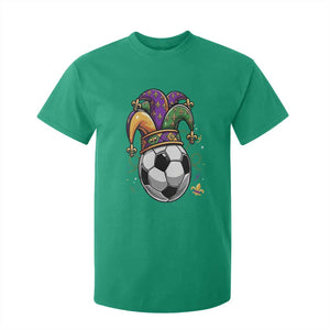 Mardi Gras Soccer Ball T Shirt For Kid Funny Louisiana Carnival Sports Gift TS12 Irish Green Print Your Wear