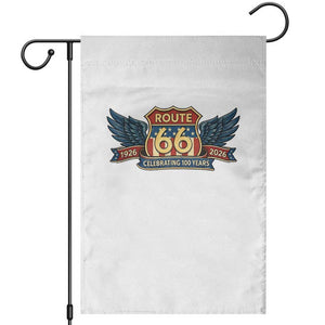 Route Highway 66 Centennial Garden Flag 100 Years Of The Mother Road TS12 Black Print Your Wear
