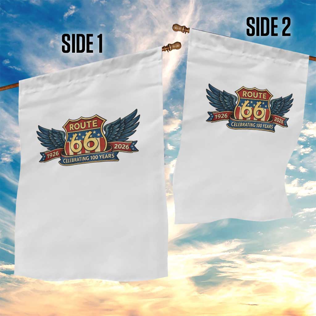 Route Highway 66 Centennial Garden Flag 100 Years Of The Mother Road TS12 Print Your Wear