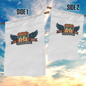 Route Highway 66 Centennial Garden Flag 100 Years Of The Mother Road TS12 Print Your Wear