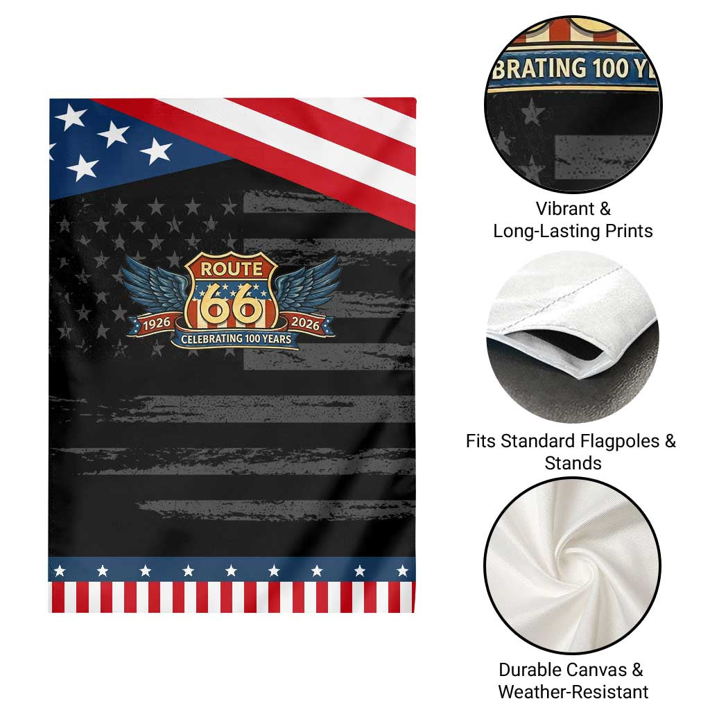 Route Highway 66 Centennial Garden Flag 100 Years Of The Mother Road TS12 Print Your Wear