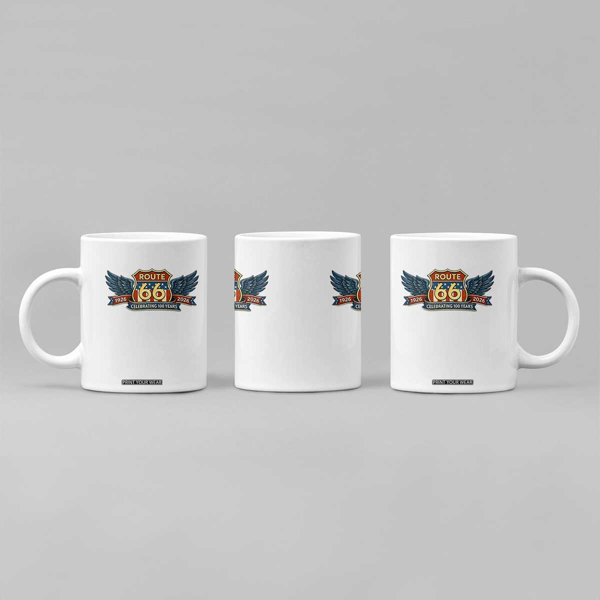 Route Highway 66 Centennial Coffee Mug 100 Years Of The Mother Road TS12 Print Your Wear