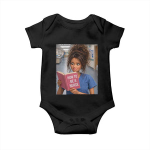 Funny Nursing Student Doll Face Meme Baby Onesie Future Nurse Gift