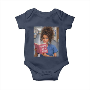 Funny Nursing Student Doll Face Meme Baby Onesie Future Nurse Gift
