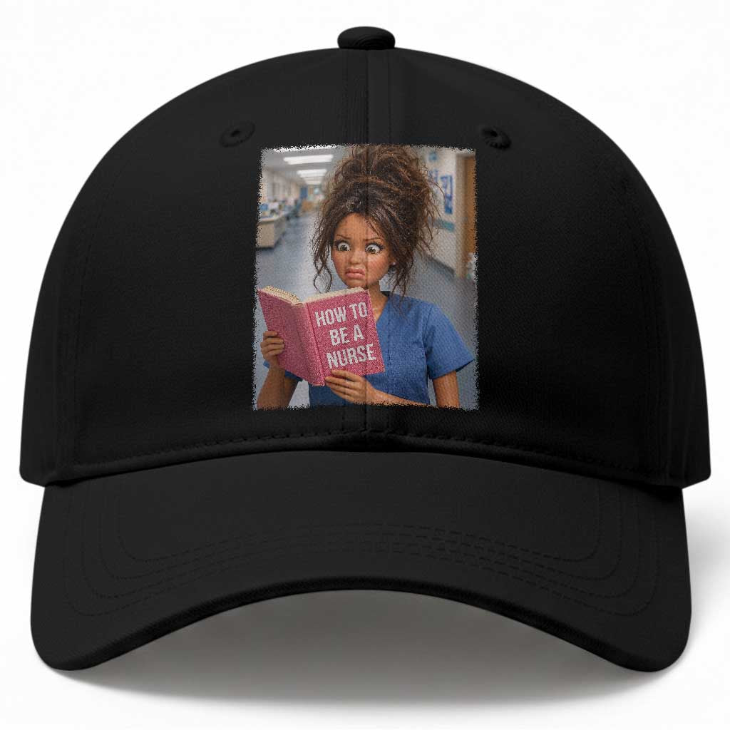 Funny Nursing Student Doll Face Meme Baseball Cap Future Nurse Gift